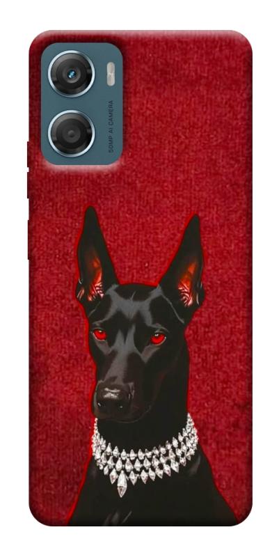 Чехол itsPrint Premium doberman для Motorola Moto G06, песики, купить оптом с доставкой
