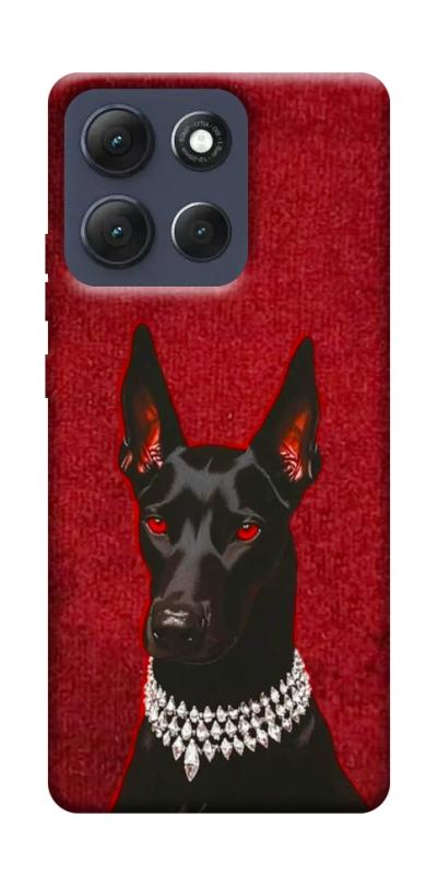 Чехол itsPrint Premium doberman для Motorola Moto G86 Power, песики, купить оптом с доставкой