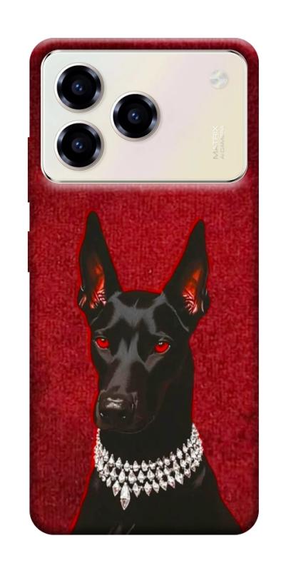 Чехол itsPrint Premium doberman для ZTE Blade A76, песики, купить оптом с доставкой
