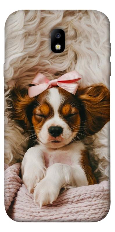 Чохол itsPrint Sleepy spaniel для Samsung J730 Galaxy J7 (2017), песики, купити оптом з доставкою