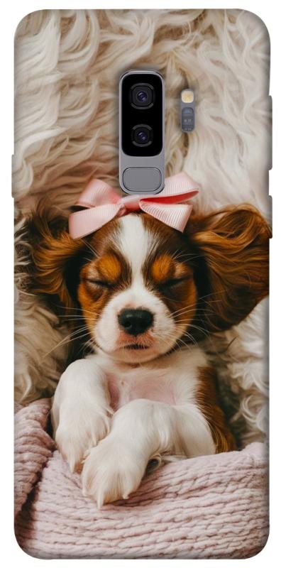 Чохол itsPrint Sleepy spaniel для Samsung Galaxy S9+, песики, купити оптом з доставкою