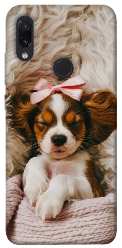 Чохол itsPrint Sleepy spaniel для Xiaomi Redmi Note 7 / Note 7 Pro / Note 7s, песики, купити оптом з доставкою
