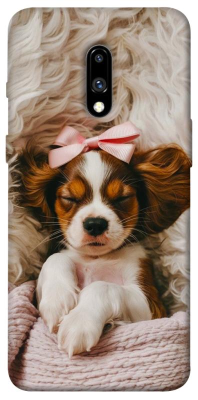 Чохол itsPrint Sleepy spaniel для OnePlus 7, песики, купити оптом з доставкою