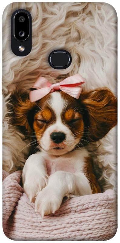 Чохол itsPrint Sleepy spaniel для Samsung Galaxy A10s, песики, купити оптом з доставкою