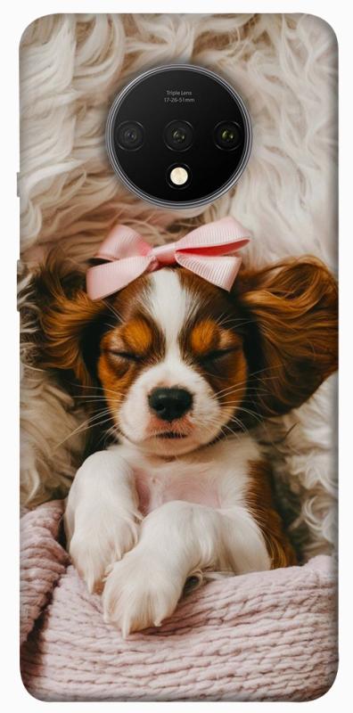 Чехол itsPrint Sleepy spaniel для OnePlus 7T, песики, купить оптом с доставкой