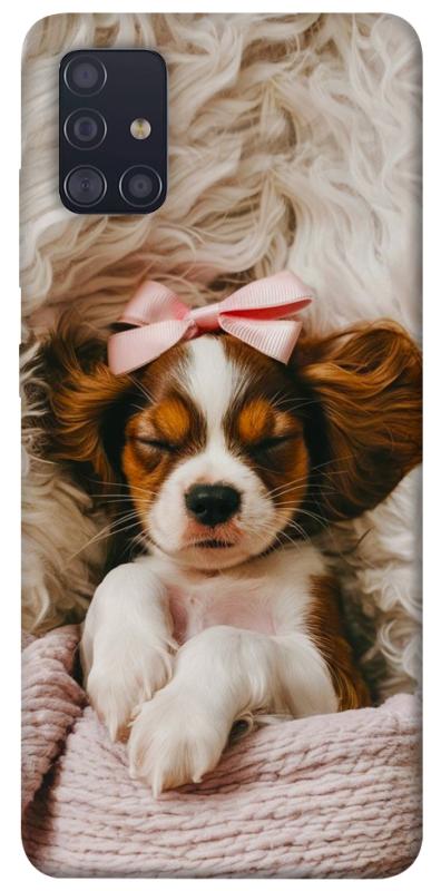 Чохол itsPrint Sleepy spaniel для Samsung Galaxy A51, песики, купити оптом з доставкою