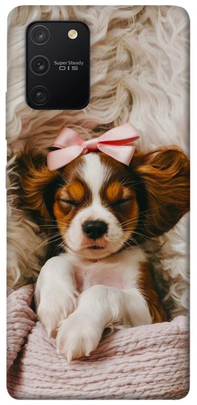 Чехол itsPrint Sleepy spaniel для Samsung Galaxy S10 Lite, песики, купить оптом с доставкой