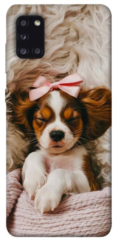 Чохол itsPrint Sleepy spaniel для Samsung Galaxy A31, песики, купити оптом з доставкою