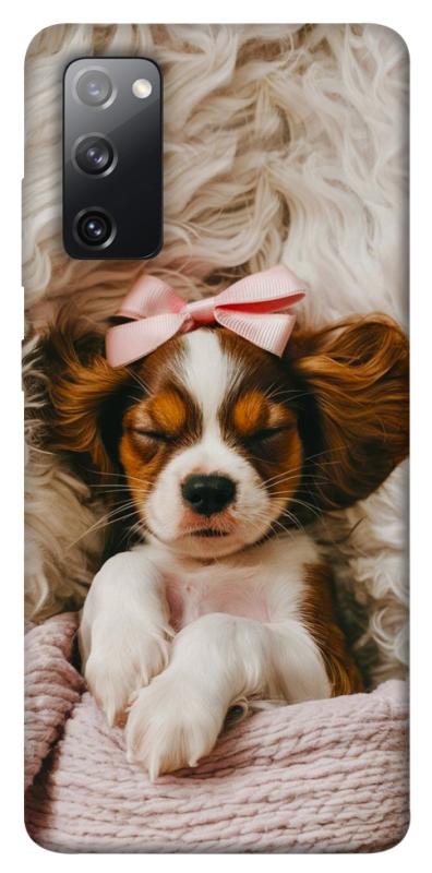 Чохол itsPrint Sleepy spaniel для Samsung Galaxy S20 FE, песики, купити оптом з доставкою