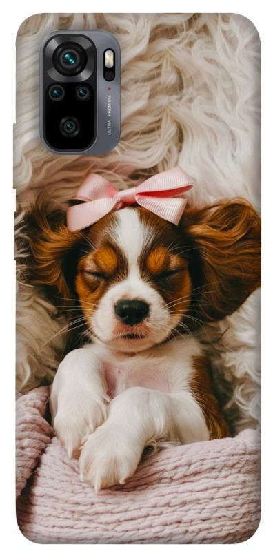 Чохол itsPrint Sleepy spaniel для Xiaomi Redmi Note 10 / Note 10s, песики, купити оптом з доставкою