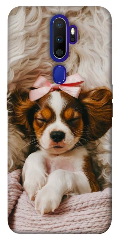 Чохол itsPrint Sleepy spaniel для Oppo A5 (2020) / Oppo A9 (2020), песики, купити оптом з доставкою