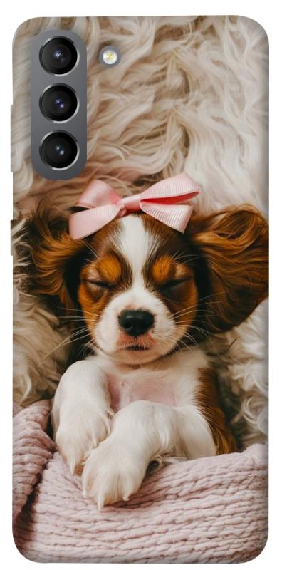 Чехол itsPrint Sleepy spaniel для Samsung Galaxy S21, песики, купить оптом с доставкой