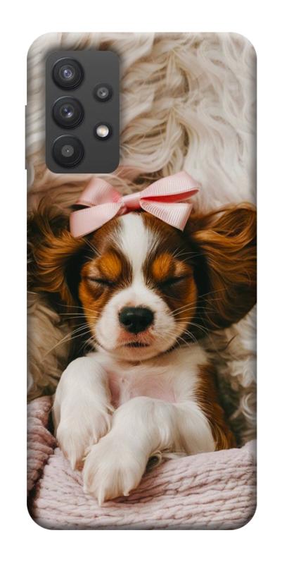 Чехол itsPrint Sleepy spaniel для Samsung Galaxy A32 (A326B) 5G, песики, купить оптом с доставкой