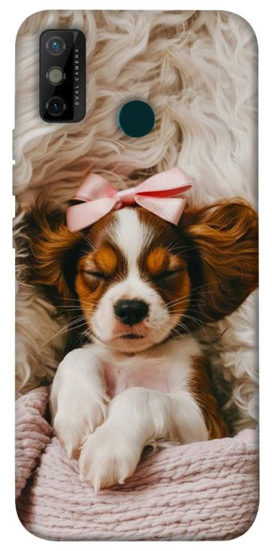 Чохол itsPrint Sleepy spaniel для TECNO Spark 6 Go, песики, купити оптом з доставкою