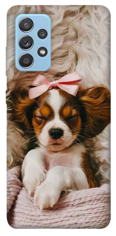 Чохол itsPrint Sleepy spaniel для Samsung Galaxy A52 4G / A52 5G, песики, купити оптом з доставкою