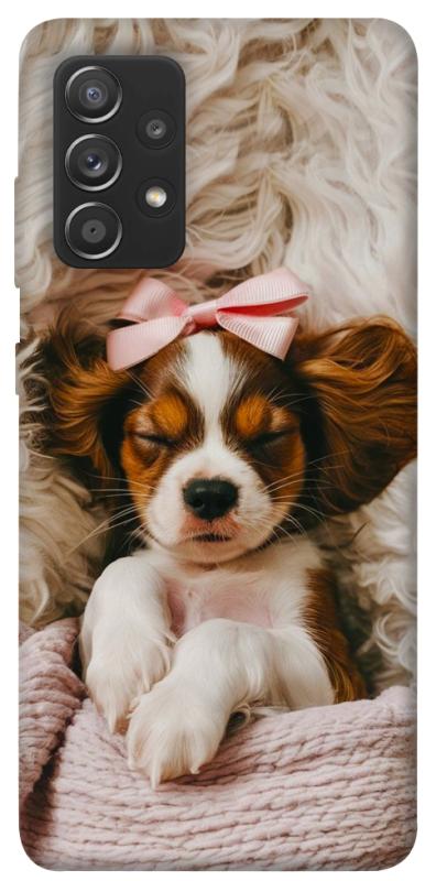 Чохол itsPrint Sleepy spaniel для Samsung Galaxy A72 4G / A72 5G, песики, купити оптом з доставкою