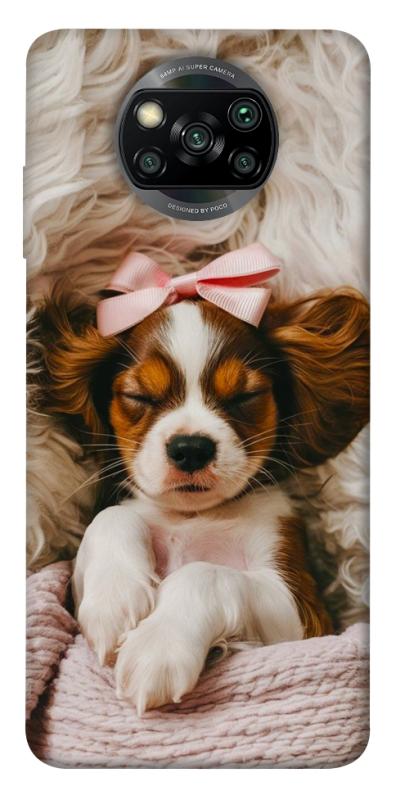Чехол itsPrint Sleepy spaniel для Xiaomi Poco X3 NFC / Poco X3 Pro, песики, купить оптом с доставкой