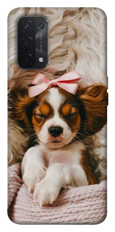 Чохол itsPrint Sleepy spaniel для Oppo A54 4G, песики, купити оптом з доставкою