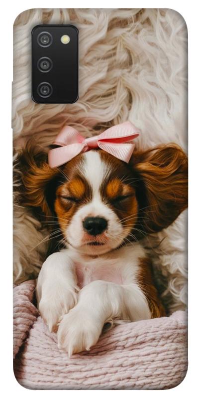 Чехол itsPrint Sleepy spaniel для Samsung Galaxy A03s, песики, купить оптом с доставкой