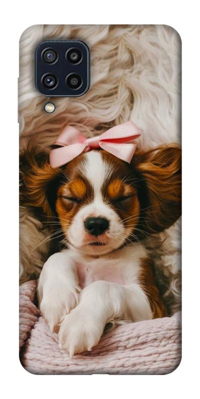 Чохол itsPrint Sleepy spaniel для Samsung Galaxy M32, песики, купити оптом з доставкою