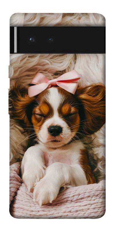 Чохол itsPrint Sleepy spaniel для Google Pixel 6, песики, купити оптом з доставкою