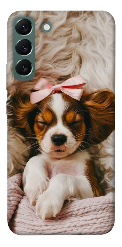 Чехол itsPrint Sleepy spaniel для Samsung Galaxy S22+, песики, купить оптом с доставкой