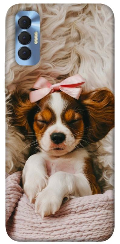 Чохол itsPrint Sleepy spaniel для TECNO Spark 8P, песики, купити оптом з доставкою