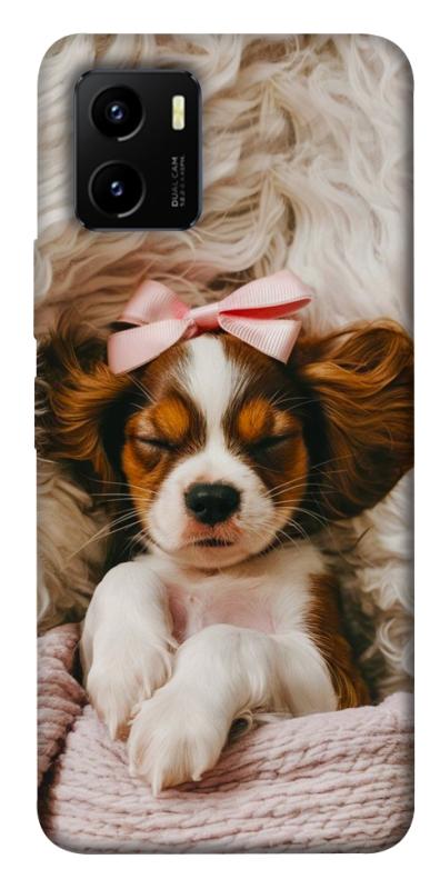 Чохол itsPrint Sleepy spaniel для Vivo Y15s, песики, купити оптом з доставкою
