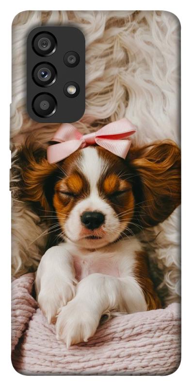 Чехол itsPrint Sleepy spaniel для Samsung Galaxy A53 5G, песики, купить оптом с доставкой