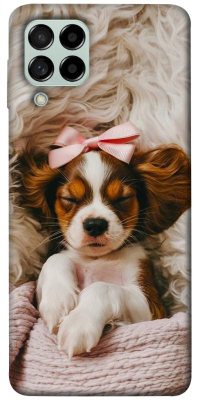 Чохол itsPrint Sleepy spaniel для Samsung Galaxy M53 5G, песики, купити оптом з доставкою