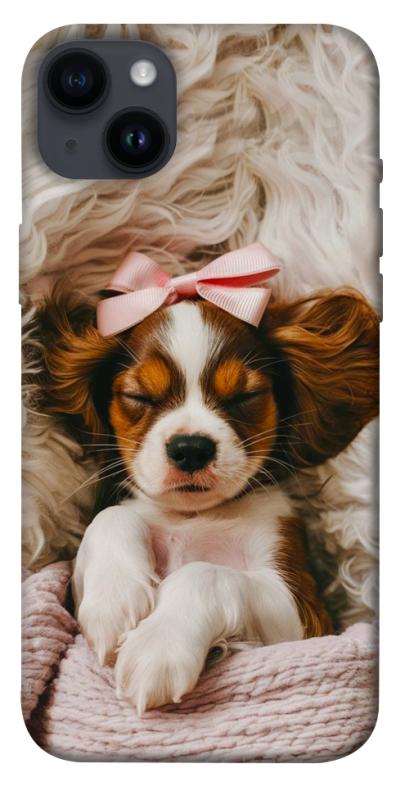Чехол itsPrint Sleepy spaniel для Apple iPhone 14 Plus (6.7"), песики, купить оптом с доставкой