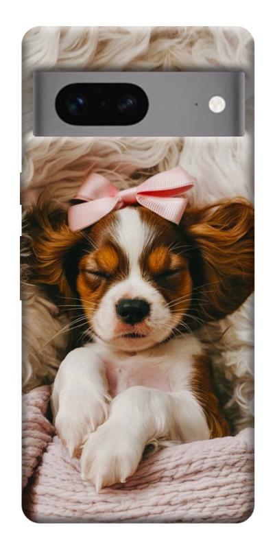 Чохол itsPrint Sleepy spaniel для Google Pixel 7, песики, купити оптом з доставкою