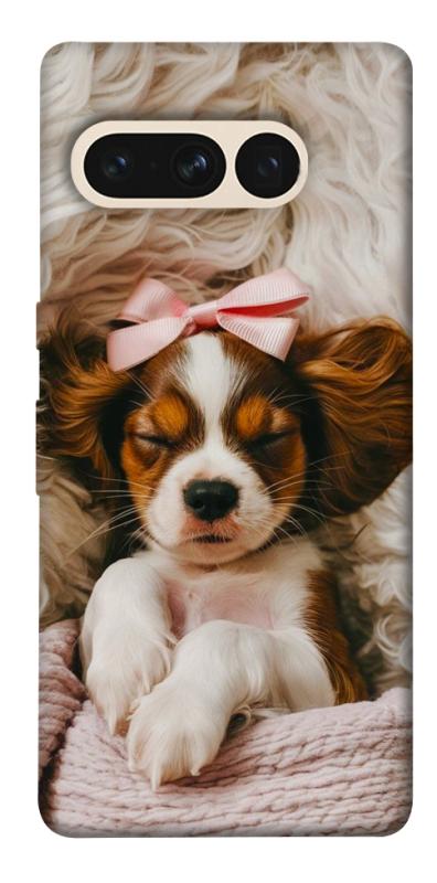 Чохол itsPrint Sleepy spaniel для Google Pixel 7 Pro, песики, купити оптом з доставкою