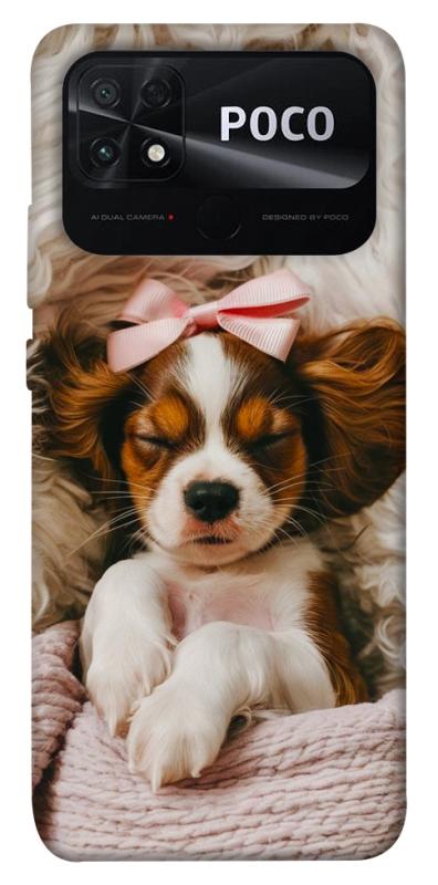 Чохол itsPrint Sleepy spaniel для Xiaomi Poco C40, песики, купити оптом з доставкою