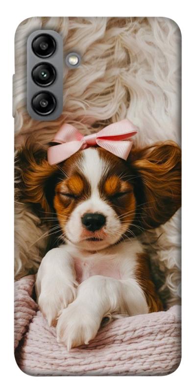 Чохол itsPrint Sleepy spaniel для Samsung Galaxy A04s, песики, купити оптом з доставкою