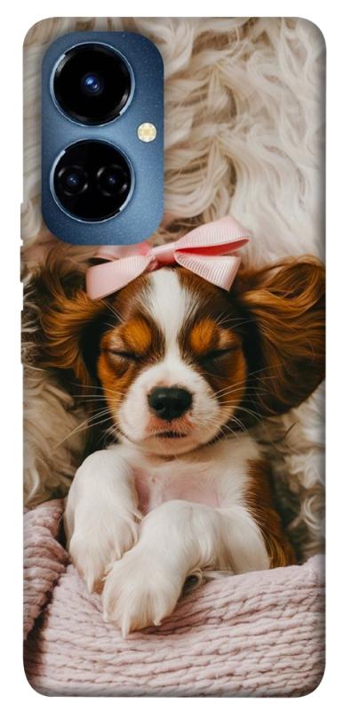 Чохол itsPrint Sleepy spaniel для TECNO Camon 19 (CI6n) / 19 Pro (CI8n), песики, купити оптом з доставкою