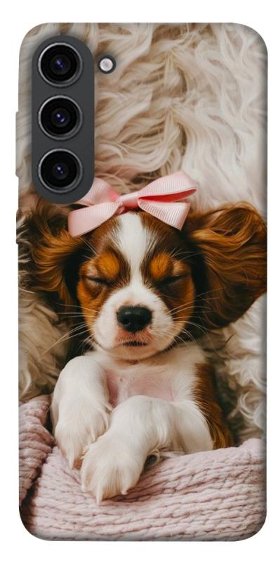 Чохол itsPrint Sleepy spaniel для Samsung Galaxy S23, песики, купити оптом з доставкою