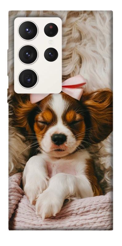 Чехол itsPrint Sleepy spaniel для Samsung Galaxy S23 Ultra, песики, купить оптом с доставкой