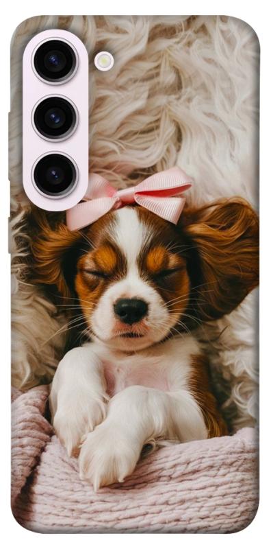 Чохол itsPrint Sleepy spaniel для Samsung Galaxy S23+, песики, купити оптом з доставкою