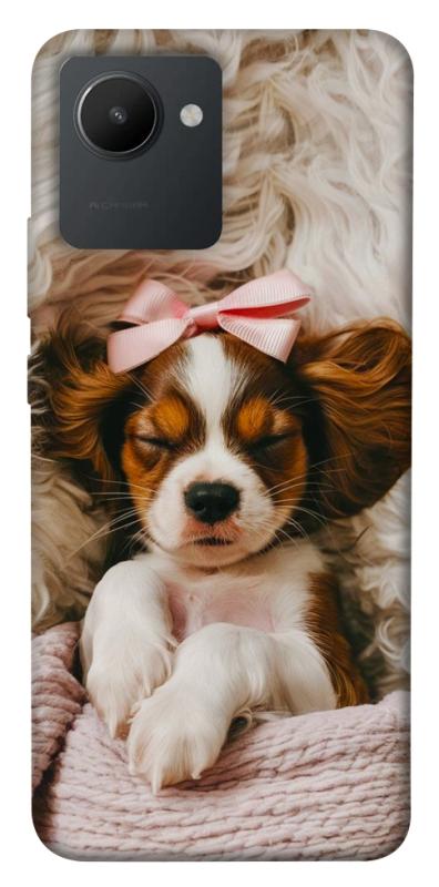 Чехол itsPrint Sleepy spaniel для Realme C30, песики, купить оптом с доставкой