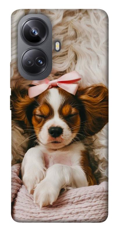 Чехол itsPrint Sleepy spaniel для Realme 10 Pro+, песики, купить оптом с доставкой