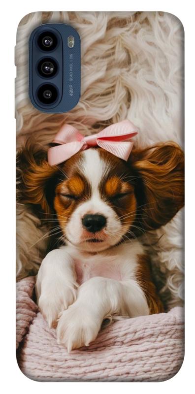 Чохол itsPrint Sleepy spaniel для Motorola Moto G41, песики, купити оптом з доставкою