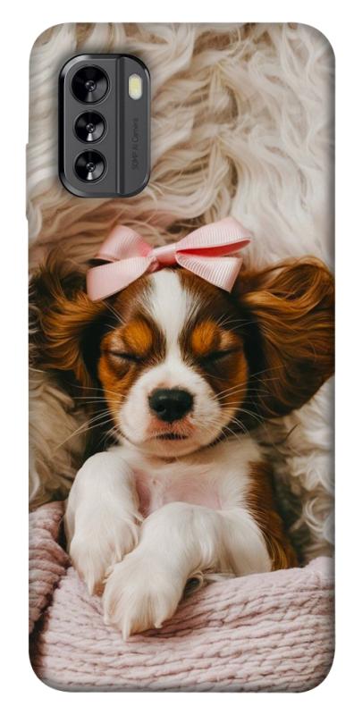 Чохол itsPrint Sleepy spaniel для Nokia G60, песики, купити оптом з доставкою