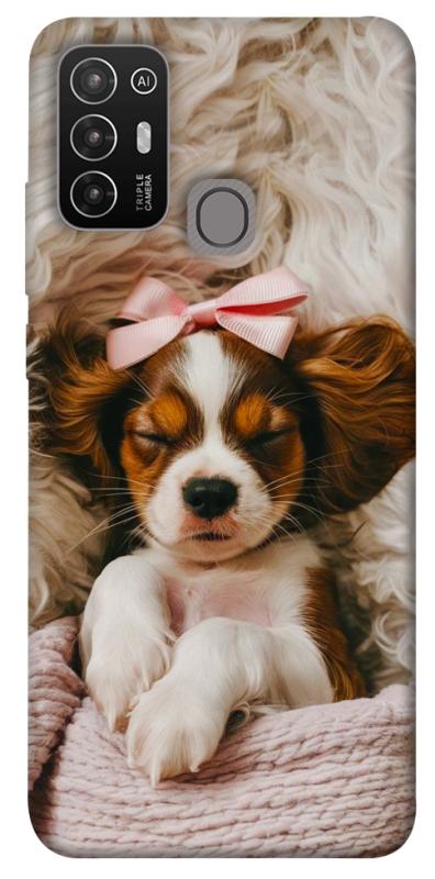 Чохол itsPrint Sleepy spaniel для ZTE Blade A52, песики, купити оптом з доставкою