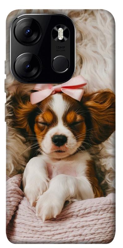 Чохол itsPrint Sleepy spaniel для Tecno Spark Go 2023, песики, купити оптом з доставкою