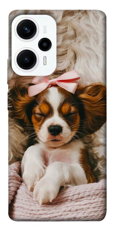 Чохол itsPrint Sleepy spaniel для Xiaomi Poco F5 / Note 12 Turbo, песики, купити оптом з доставкою