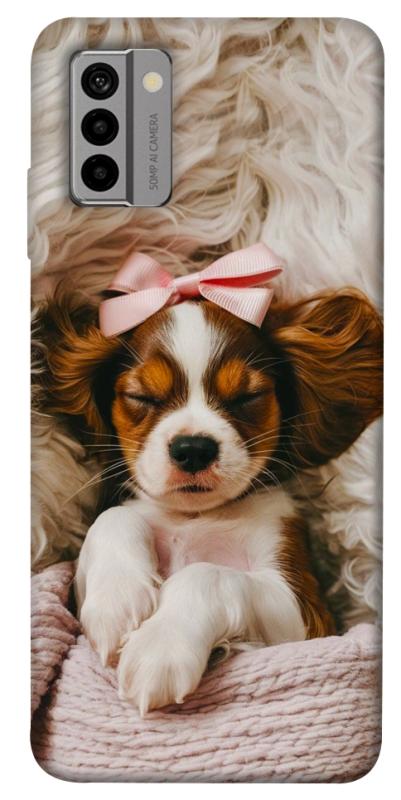 Чохол itsPrint Sleepy spaniel для Nokia G22, песики, купити оптом з доставкою