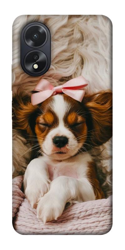 Чохол itsPrint Sleepy spaniel для Oppo A38, песики, купити оптом з доставкою