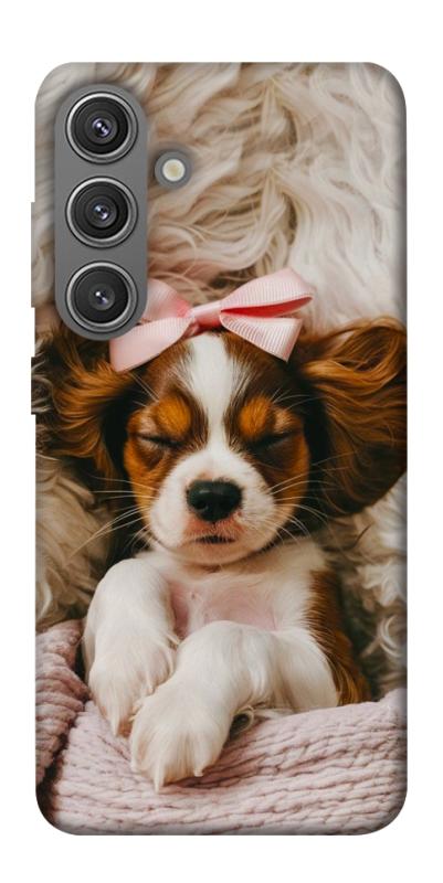 Чехол itsPrint Sleepy spaniel для Samsung Galaxy S24, песики, купить оптом с доставкой