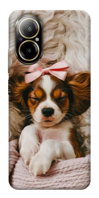 Чохол itsPrint Sleepy spaniel для Realme C67 4G, песики, купити оптом з доставкою